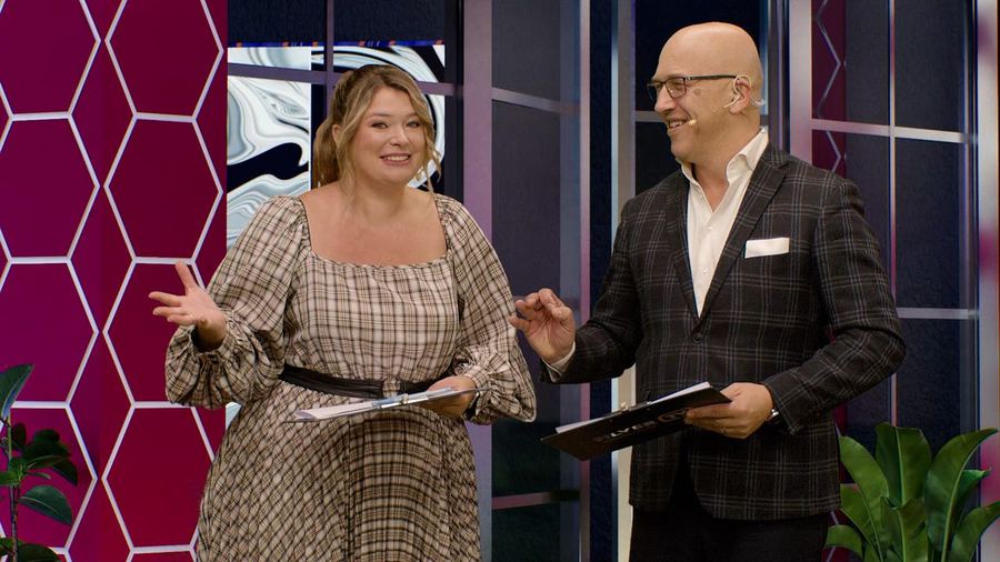 Realizacja programu w studiu Silver TV